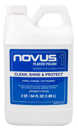 Novus 1 Plastic Polish Clean Shine & Protect 1.89L / 64oz