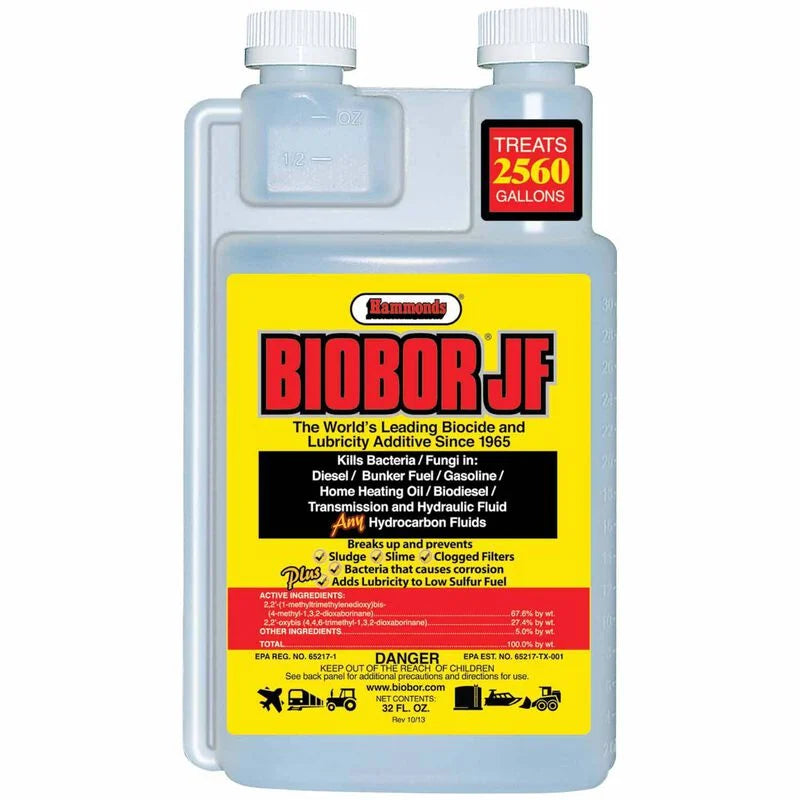 Biobor JF Diesel and Aviation Fuel Additive Microbiocide – Kills and prevents microbial growth