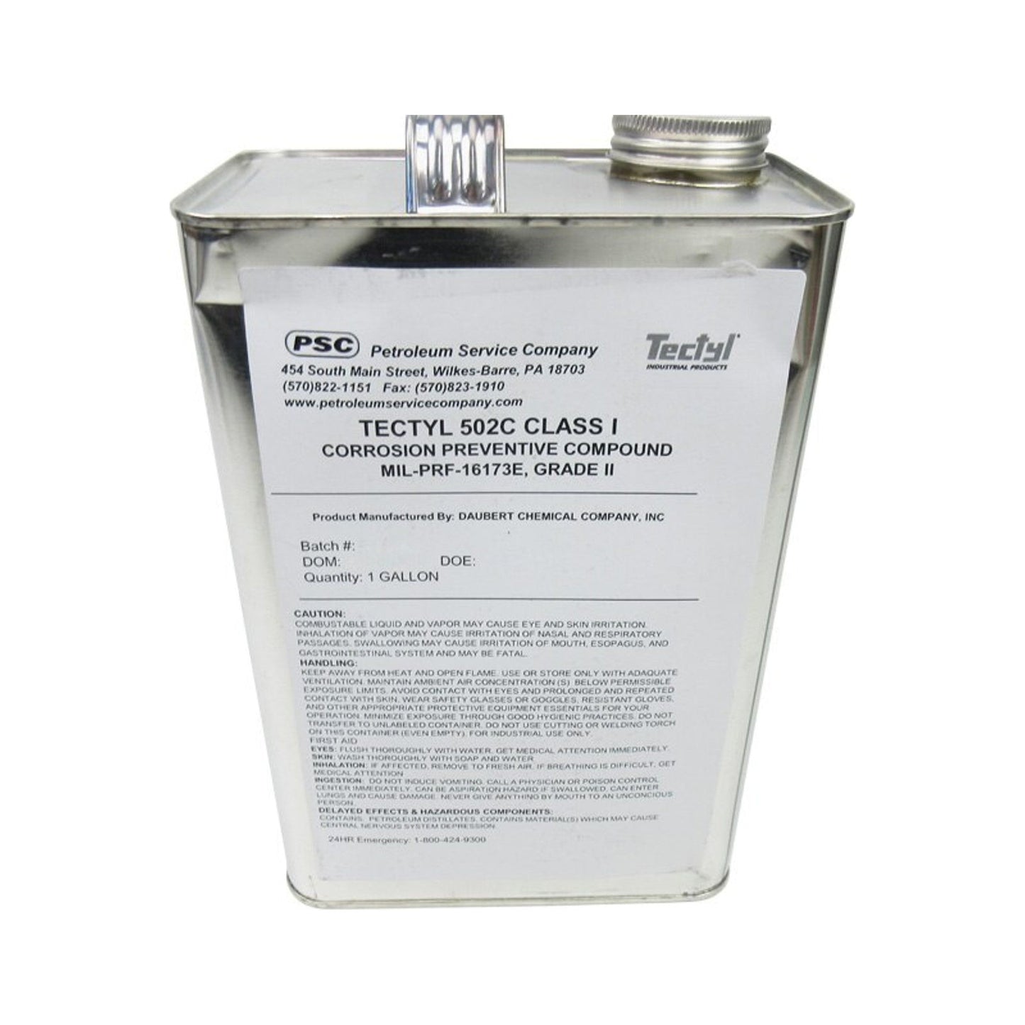 TECTYL 502C Rust Preventative  MIL-PRF-16173E