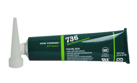RTV736 Dow Corning® 736 Heat Resistant Sealant.