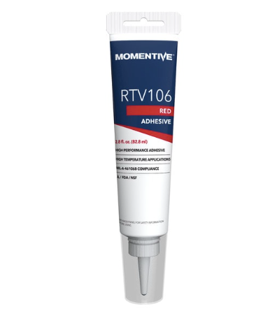 RTV 106 Momentive® High Temperature Silicone Sealant, 2.8oz Tube