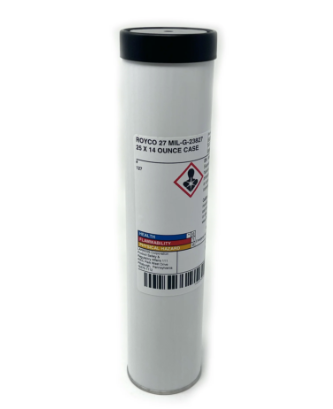 Royco® 27, Advanced Synthetic Multi-Purpose Aircraft Grease, 14 oz Cartridge