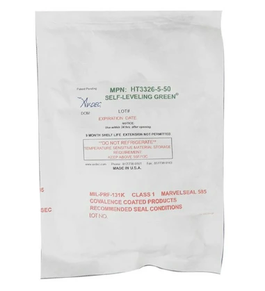 HT3326-5-50 Self-Leveling Green Watertight Flexible Polyurethane Injectable Sealant - 50cc Cartridge Av-Dec