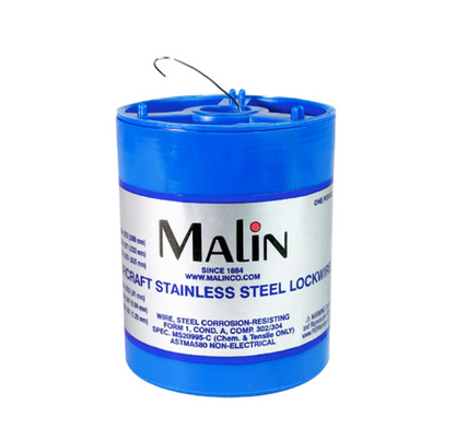 Malin Lockwire - Stainless Steel Safety Wire (Multiple Sizes) - MS20995C