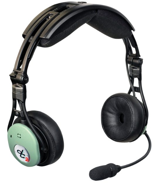 David Clark DC PRO-X2 ENC Headset with Bluetooth - Straight Cord - Dual Plugs